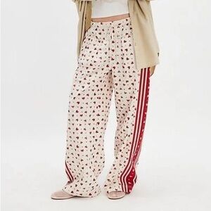 NWT Free People Hudson Canyon Printed Poplin Pants Size Large